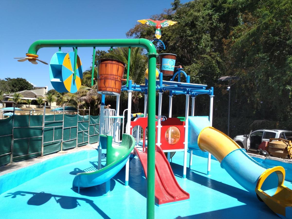 Aldeia Do Lago C204- Com Cozinha , Churrasqueira E Bebidas Liberadas No Parque Aquatico, Internet Banda Larga, Ponto Recarga De Carro Eletrico Caldas Novas Εξωτερικό φωτογραφία